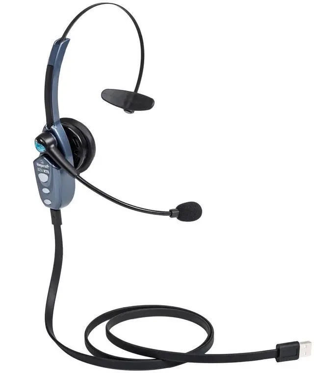 Alt view image 4 of 4 - BlueParrott B250-XTS SE Wireless Headset / Music Headphones Black