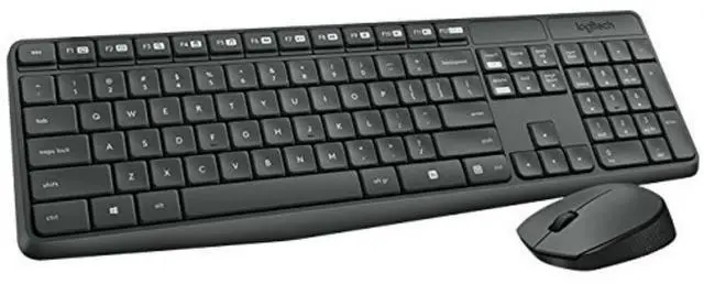 Alt view image 3 of 5 - Logitech MK235 Wireless Keyboard and Mouse Combo
