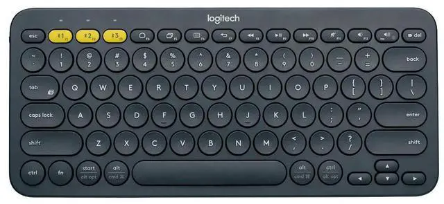 Main image of Logitech K380 Multi-Device Bluetooth Keyboard Dark Grey
