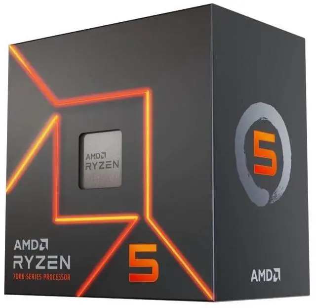 Alt view image 3 of 7 - AMD Ryzen 5 7000 7600 Hexa-core 6 Core 3.80 GHz Processor Retail Pack