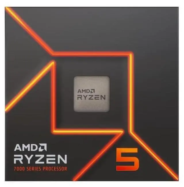 Alt view image 2 of 7 - AMD Ryzen 5 7000 7600 Hexa-core 6 Core 3.80 GHz Processor Retail Pack