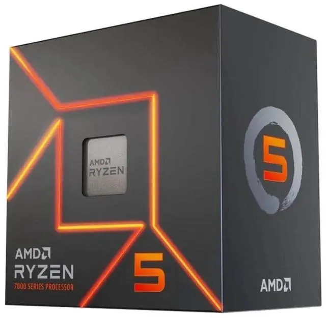 Alt view image 7 of 7 - AMD Ryzen 5 7000 7600 Hexa-core 6 Core 3.80 GHz Processor Retail Pack