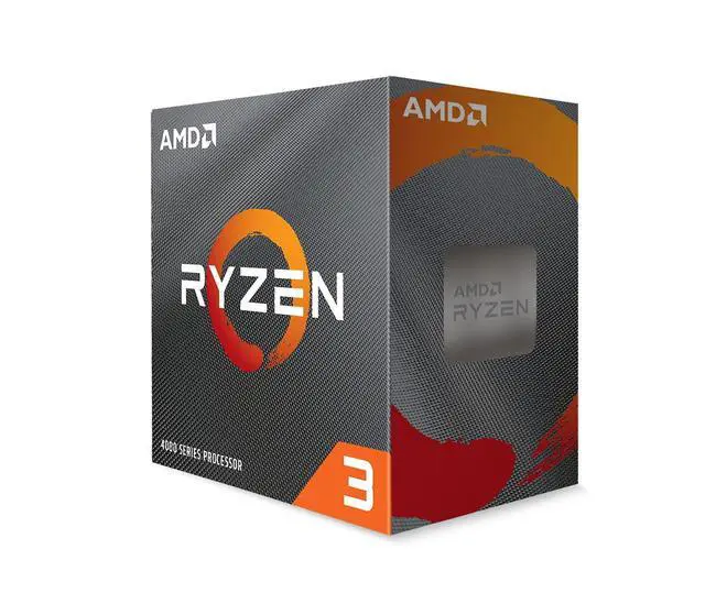 Alt view image 2 of 5 - AMD Ryzen 3 4100 Quad-core 4 Core 3.80 GHz Processor