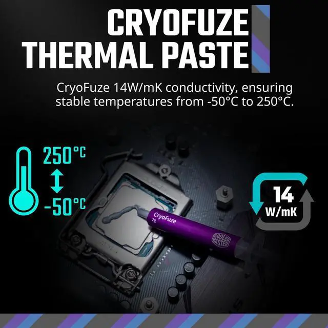 Alt view image 6 of 7 - Cooler Master RR-212S-20PK-R1 Hyper 212 Black Edition CPU Air Cooler - 120mm