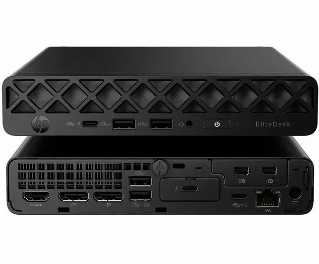 Alt view image 7 of 7 - HP EliteDesk 8 G1a Desktop Computer R5 220 16GB 512GB SSD W11P CP3M1ATABA