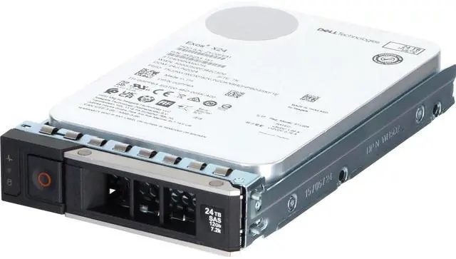 Main image of (NOT FOR HOME PC!) Dell 24TB 7.2K 512e 12Gbps NL SAS 3.5 HDD Exos X24 (GPP63-CDN)