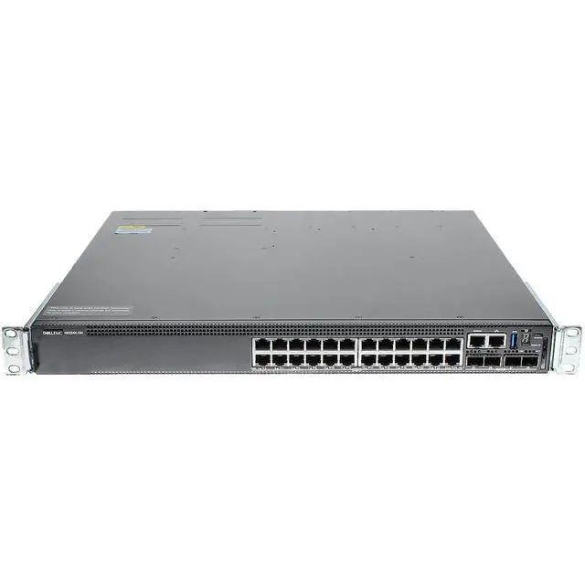 Alt view image 3 of 6 - Dell Networking N2224X-ON 24P 2.5GbE 4P SFP28 PSU-IO Switch (Kit)