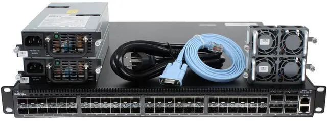 Main image of Dell Networking S4810P 48P 10GbE SFP+ 4P 40GbE QSFP+ RA Switch