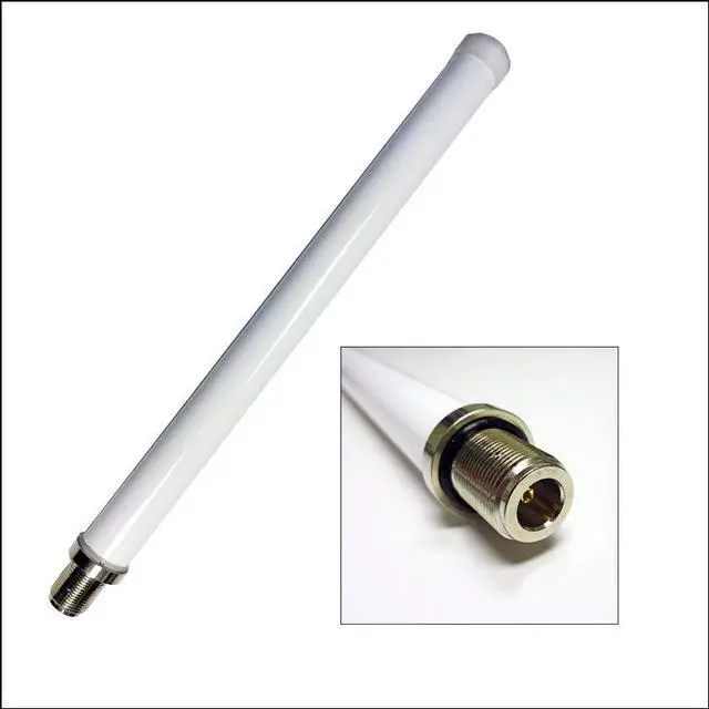 Alt view image 2 of 7 - Alfa 9dB AOA-2458-59-TFL 2.4/5 GHz Dual Band Outdoor Wi-Fi antenna +marine mount