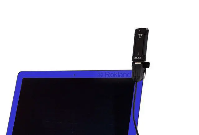 Alt view image 3 of 4 - Alfa AWUS036EAC 802.11ac high speed dual band Wi-Fi USB Adapter dongle 2.4/5 GHz