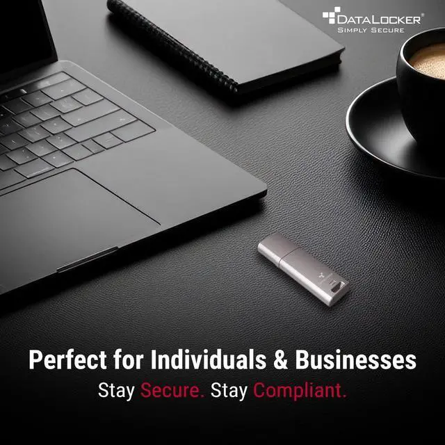 Alt view image 3 of 7 - DataLocker DL GO 16GB Usb 3.2 gen 1 type a + Usb 3.0 + Usb 3.1 Flash Drive