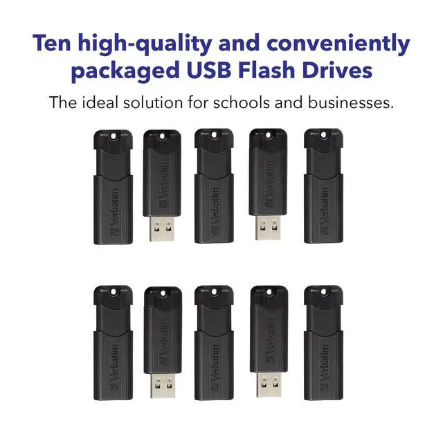Alt view image 2 of 7 - Microban 32GB PinStripe USB 3.2 Flash Drive Business Pack