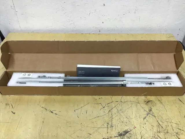 Alt view image 2 of 2 - Synology Sliding Rack Rail Kit for Rackmount Servers RKS-02