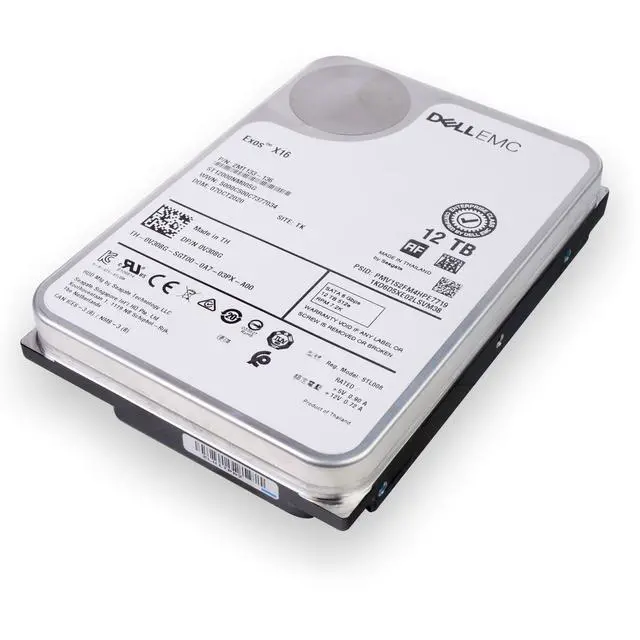 Alt view image 6 of 7 - Dell/Seagate Exos X16 12TB ST12000NM005G 7.2K RPM SATA 6Gb/s 512e 3.5" HDD