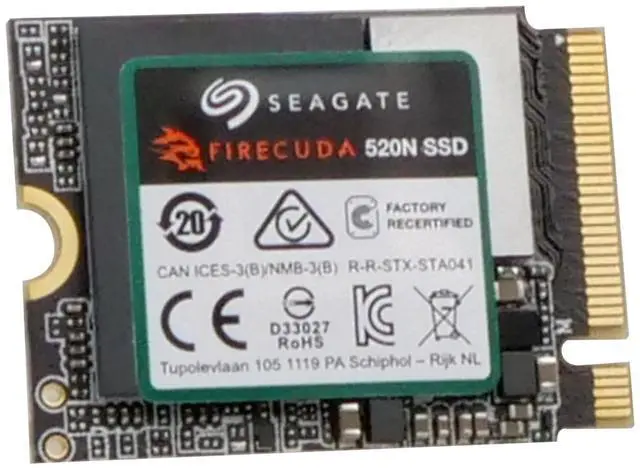Main image of Seagate FireCuda 520N 1TB ZP1024GV30002 PCIe Gen 4 4 NVMe 8GB/s M.2 2230 SSD