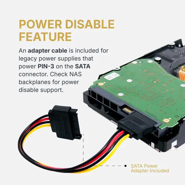 Alt view image 2 of 7 - WD Ultrastar DC HC530 14TB WUH721414ALE601 0F31163 512MB 512e SATA 7.2K 3.5" HDD