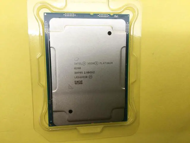 Main image of SRF95 Intel Xeon Platinum 8268 24-Core 2.90GHz 35.75MB Processor