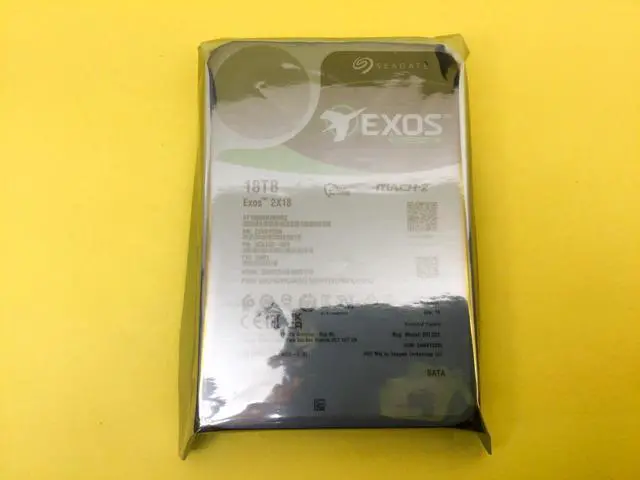 Alt view image 2 of 2 - Seagate Exos 2X18 18TB 7.2K SATA 6Gb/s 3.5in 512e/4Kn MACH.2 HDD ST18000NM0092