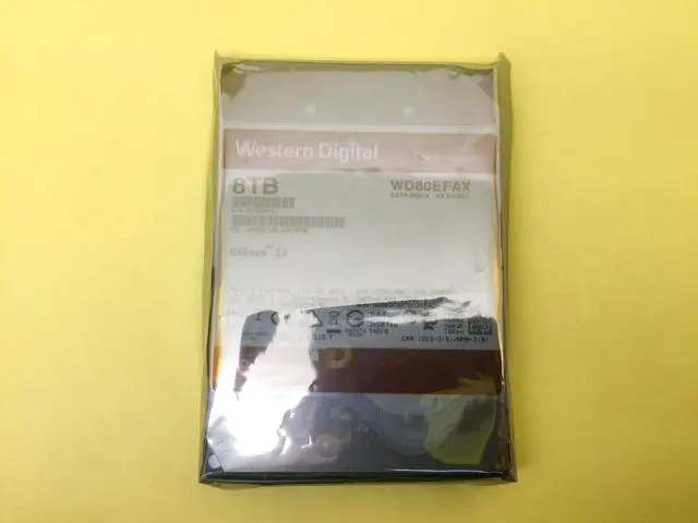 Alt view image 3 of 3 - Western Digital Red 8TB SATA 6Gb/s 5400RPM 3.5" NAS Hard Drive WD80EFAX