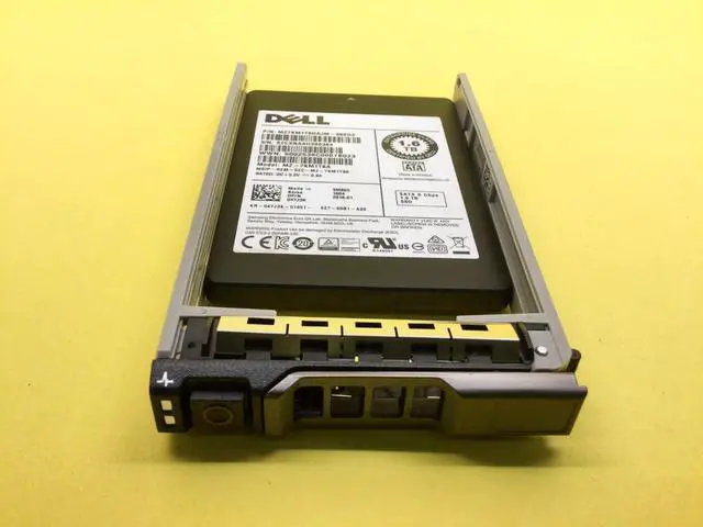 Alt view image 2 of 3 - 47J3K DELL 1.6TB SATA 6Gb/s Write Intensive 2.5in SSD 047J3K MZ-7KM1T6A