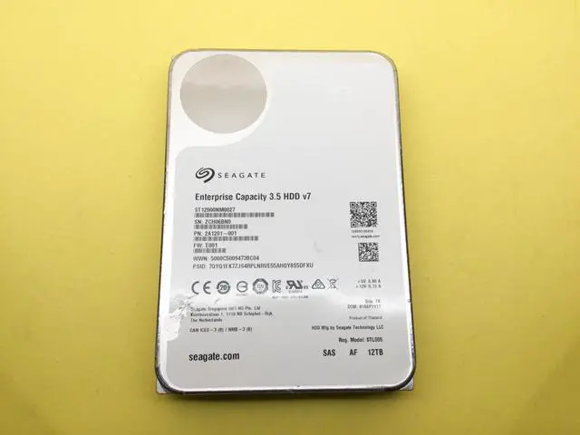 Alt view image 2 of 3 - (NOT FOR HOME PC!) Seagate 12TB SAS X12 ST12000NM0027 3.5 12Gbps Hard Drive HDD For Dell HP JBOD
