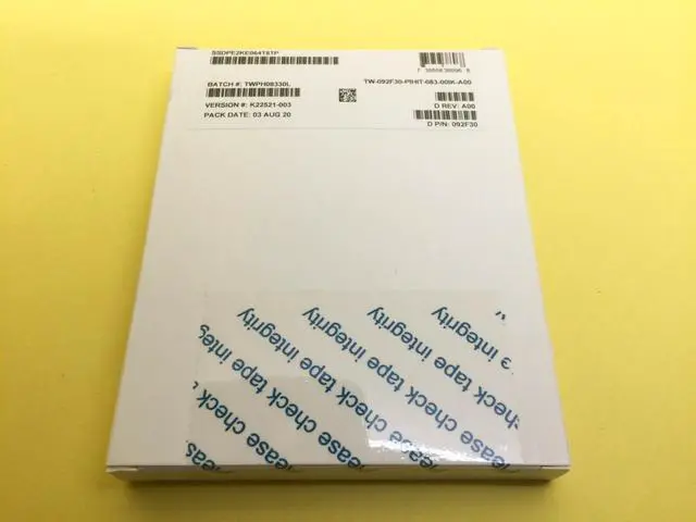 Main image of 92F30 Dell EMC 6.4TB PCIe NVMe Mix Use TLC 2.5'' SSD SSDPE2KE064T8T Sealed