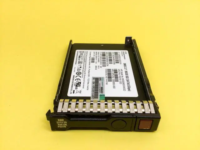 Alt view image 6 of 7 - P18434-B21 HPE 960GB SATA 6G MIXED USE SFF SC MULTI VENDOR SSD P18478-001