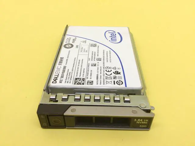 Alt view image 2 of 3 - KRT3G Dell 3.84TB PCle NVMe Read Intensive U.2 2.5" SSD 0KRT3G SSDPF2KX038T9E