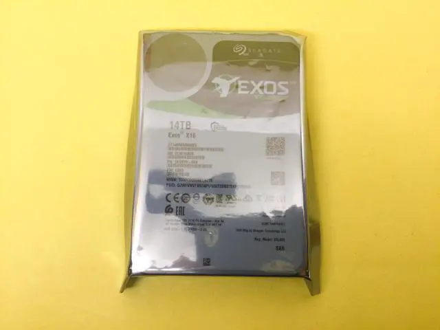 Alt view image 2 of 2 - (NOT FOR HOME PC!) Seagate Exos X16 14TB 7.2K SAS 12Gb/s 256MB 3.5" 512E/4KN HDD ST14000NM002G