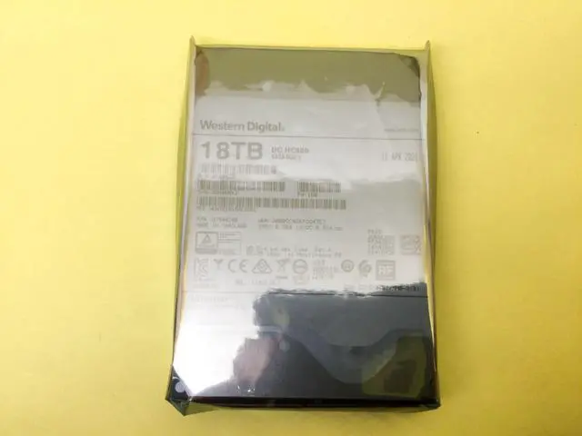 Alt view image 2 of 2 - WD Ultrastar DC HC550 18TB 7.2K SATA 6Gb/s 3.5in Enterprise HDD WUH721818ALE601