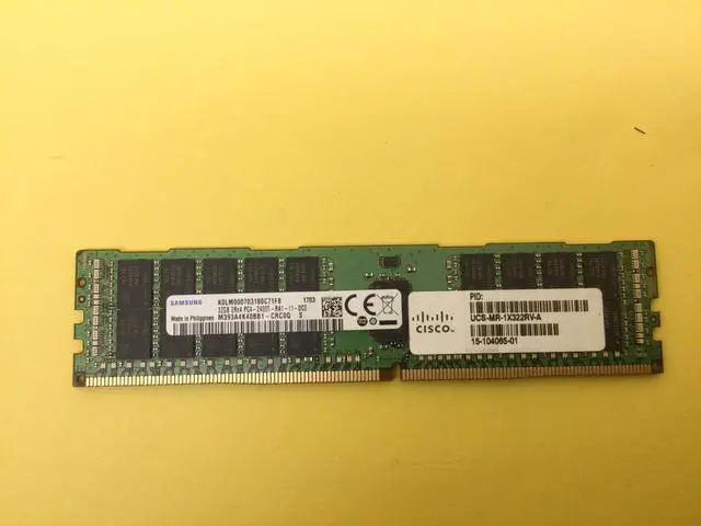 Alt view image 5 of 7 - M393A4K40BB1-CRC SAMSUNG 32GB (1X32GB) 2RX4 PC4-2400T DDR4 Server Memory