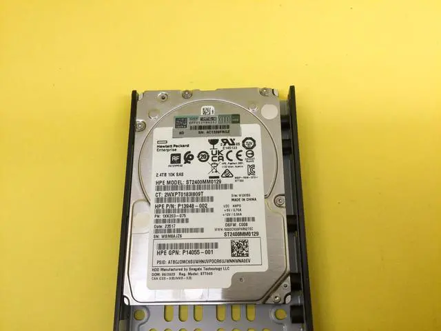 Alt view image 2 of 4 - (NOT FOR HOME PC!) R0Q57A HPE MSA 2.4TB SAS 12G ENTERPRISE 10K SFF (2.5IN) M2 HDD P13247-001