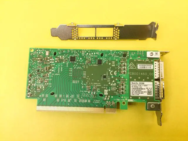 Alt view image 2 of 3 - MCX556A-EDAT MELLANOX CONNECTX-5 EX VPI 100GB QSFP28 NETWORK ADAPTER