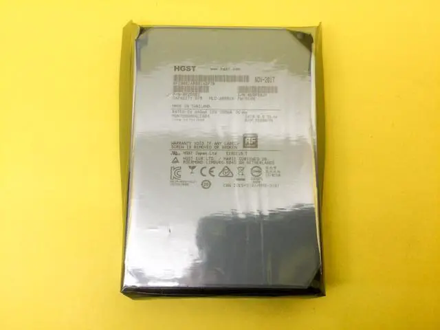 Alt view image 2 of 2 - HGST 8TB 7.2K SATA 6Gb/s 3.5IN HDD HDN728080ALE604
