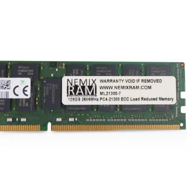 Alt view image 6 of 7 - (NOT FOR HOME PC!) SK Hynix/NEMIX 128GB DDR4 2666MHz HMABAGL7A4R4N-VN PC4-21300 ECC LRDIMM RAM