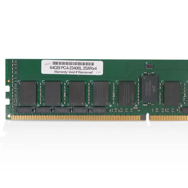 Alt view image 3 of 7 - (NOT FOR HOME PC!) WL OEM 64GB DDR4 2933MHz PC4-23400R 2S8Rx4 ECC LRDIMM RAM