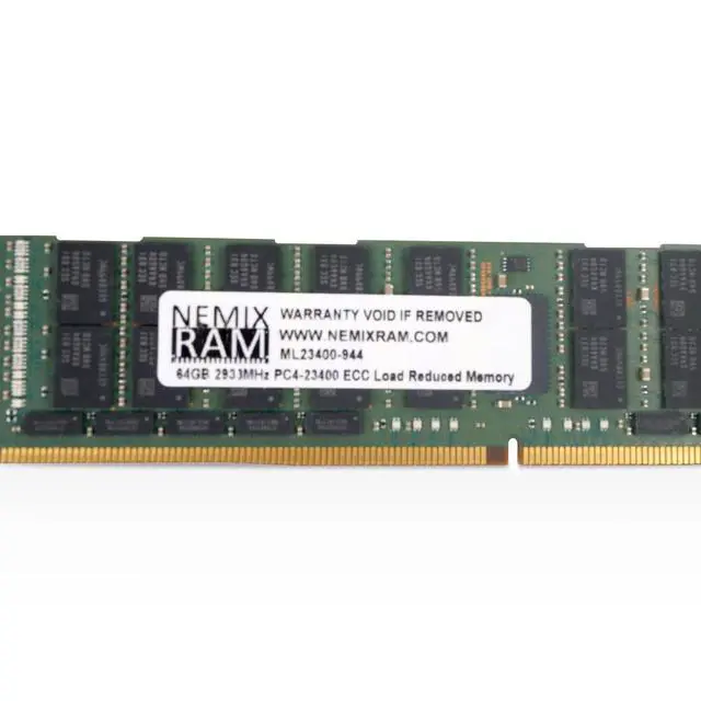Alt view image 6 of 7 - (NOT FOR HOME PC!) NEMIX 64GB DDR4 2933MHz ML23400-944 PC4-23400 ECC LRDIMM Server RAM