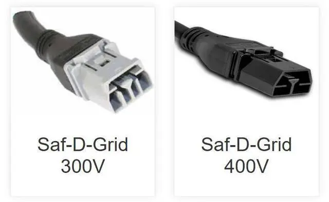 Alt view image 2 of 5 - HPE Saf-D-Grid 300V SDG300-C20 250V 16A 1M Power Cord Apollo n2600/Cray 3000W