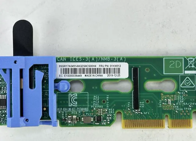 Main image of Lenovo ThinkSystem 01KN512 Boot RAID Kit Module 2x M.2 SSD No drive Included