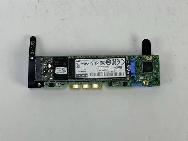 Alt view image 5 of 5 - Lenovo ThinkSystem 01KN512 Boot RAID Kit Module 2x M.2 SSD No drive Included