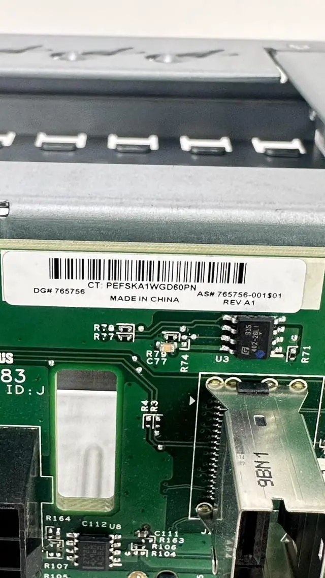 Alt view image 7 of 7 - (NOT FOR HOME PC!) HPE 874568-B21 ML350 Gen10 8SFF Drive cage kit w/backplane SATA/SAS SC G10 SFF