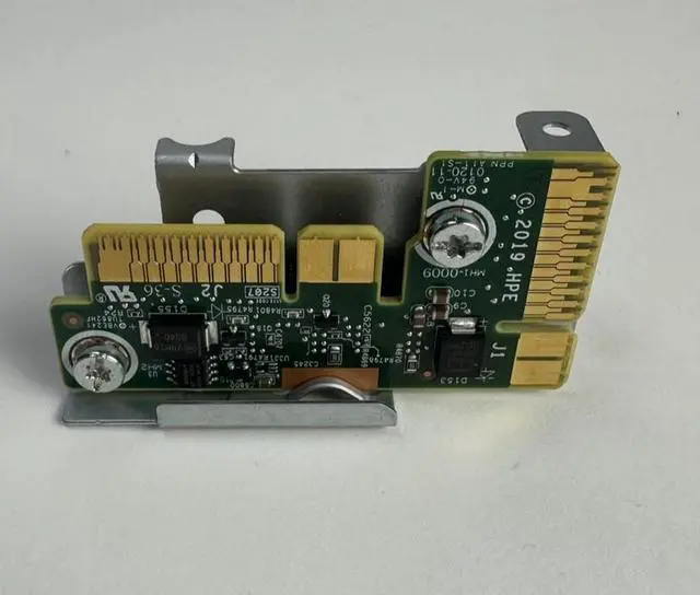 Alt view image 3 of 4 - HPE XL225n Gen10 Plus P22335-001 Node Power Riser Board P25450-001 with bracket