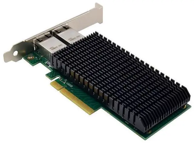 Alt view image 3 of 5 - X-MEDIA XM-NA6821 | 2-Port Dual 10Gbps Gigabit PCI Express PCIe x8 Network Card