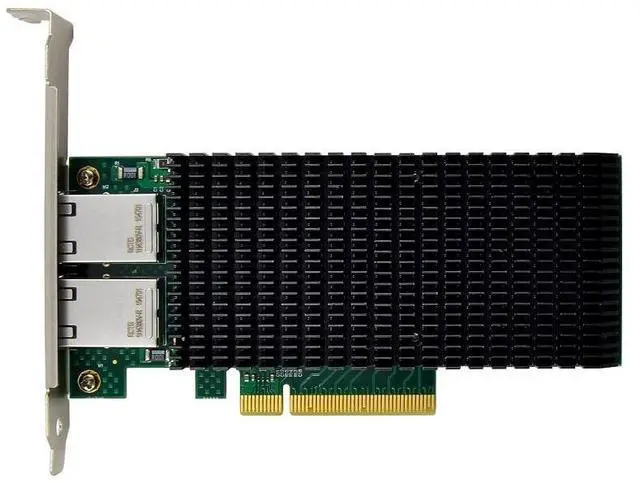 Alt view image 4 of 5 - X-MEDIA XM-NA6821 | 2-Port Dual 10Gbps Gigabit PCI Express PCIe x8 Network Card