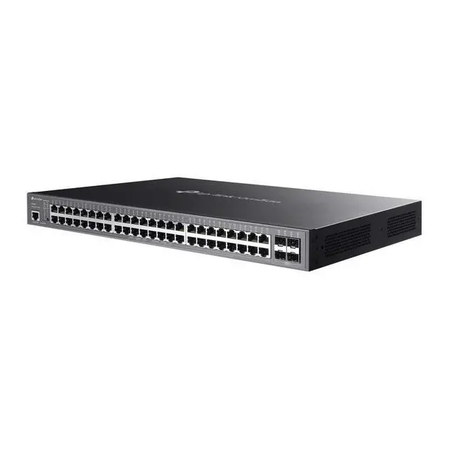 Alt view image 3 of 7 - TP-Link SG3452P | Omada 52-Port Gigabit L2+ Managed Switch | 48* PoE+ | 4* SFP