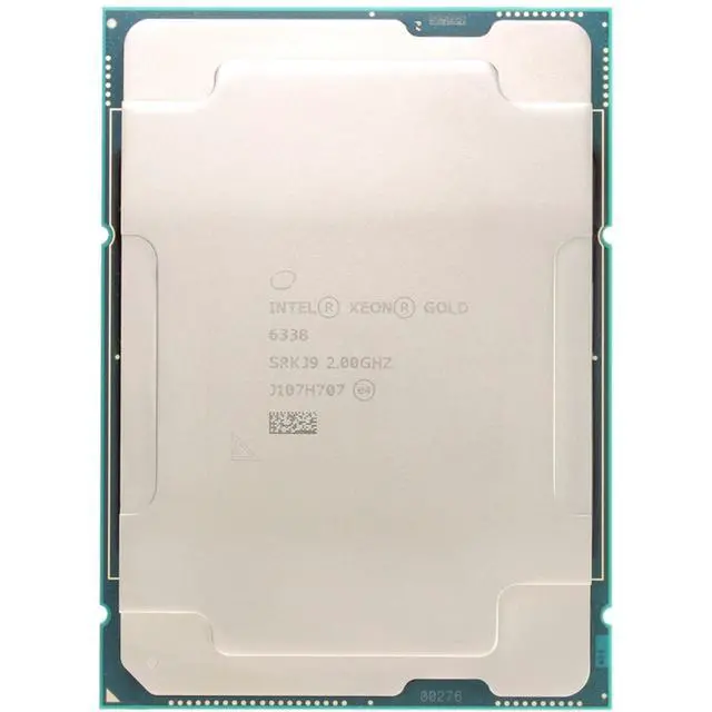Alt view image 3 of 3 - 32-Core 2.0GHz (3.2GHz) 3200MHz 48M 205W - Intel Xeon Gold 6338 (SRKJ9) -R