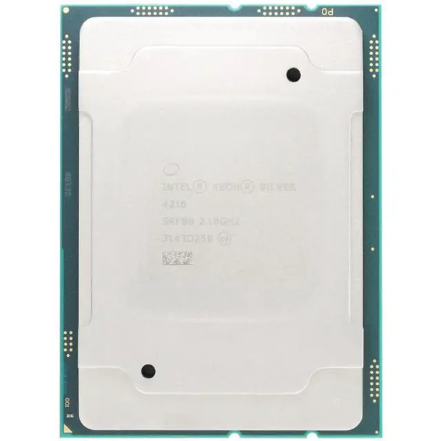 Alt view image 3 of 3 - Intel Xeon Silver 4216 16-Core 2.1GHz DDR4-2400 22M 100W (SRFBB) -R