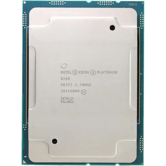 Alt view image 3 of 6 - Intel Xeon Platinum 8168 24-Core 2.7GHz DDR4-2666 33M 205W (SR37J) -R