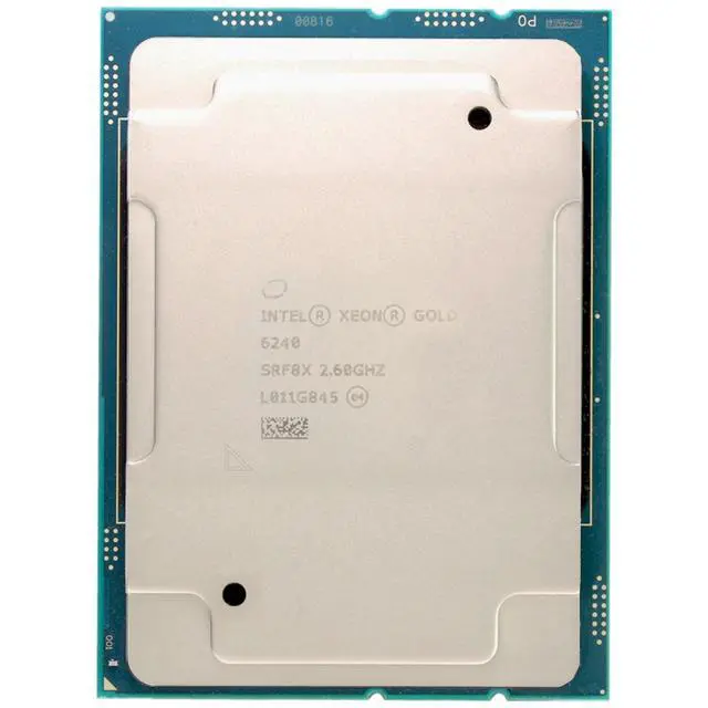 Alt view image 3 of 6 - Intel Xeon Gold 6240 18-Core 2.6GHz DDR4-2933 25M 150W (SRF8X) -R
