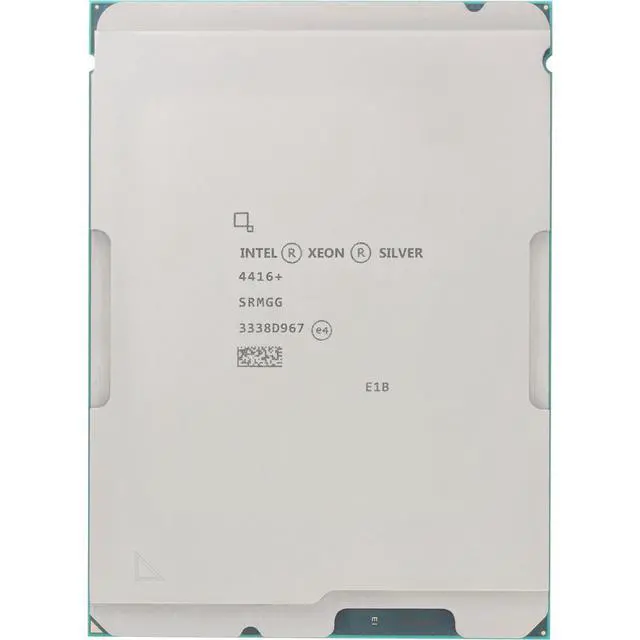 Alt view image 3 of 3 - 20-Core 2.0GHz (3.9GHz) 4000MHz 37.5M 165W - Intel Xeon Silver 4416+ (SRMGG) -R